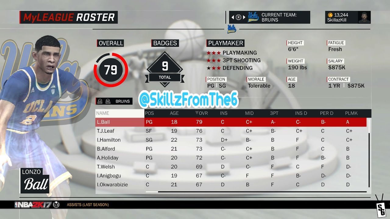 nba 2k17 pc rosters